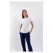 Dámské tričko s kulatým výstřihem Be Lenka Essentials - White
