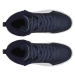 Puma REBOUND JOY FUR JR Dětské zateplené boty, tmavě modrá, velikost 36