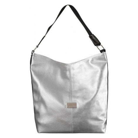 Badura stříbrná sportovní shopper bag