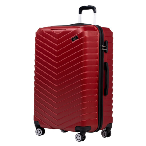 Střední univerzální cestovní kufr ROWEX Horizon Barva: Vínová
