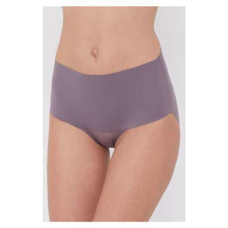 Tvarující kalhotky Spanx fialová barva