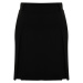 Černá pletená mini sukně Trendyol Curve