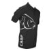 Zfish Tričko Carp Polo T-Shirt Black