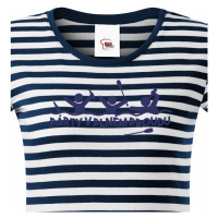 Dámské tričko pro vodáky Párty v plném proudu - ideální triko na loď