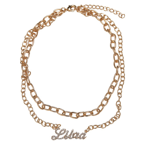 Diamond Zodiac Golden Necklace libra Urban Classics