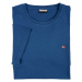 Pánské modré tričko Napapijri s malým vyšitým logem