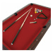 GamesPlanet® 1424  pool billiard kulečník s vybavením, 7 ft