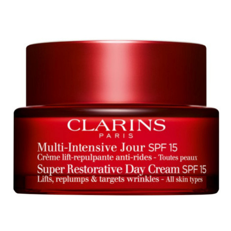 Clarins Super Restorative Day Cream SPF 15 denní krém proti stárnutí pro zralou pleť s SPF 15 - 
