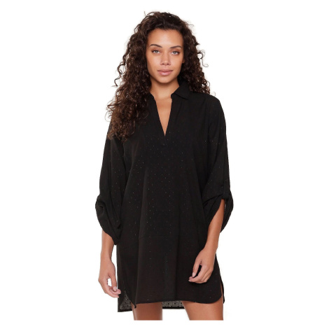 LingaDore Plážové šaty 7229 black