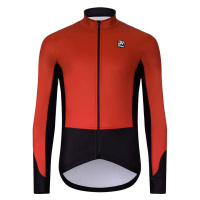 HOLOKOLO Cyklistická zateplená bunda - CLASSIC - černá/červená