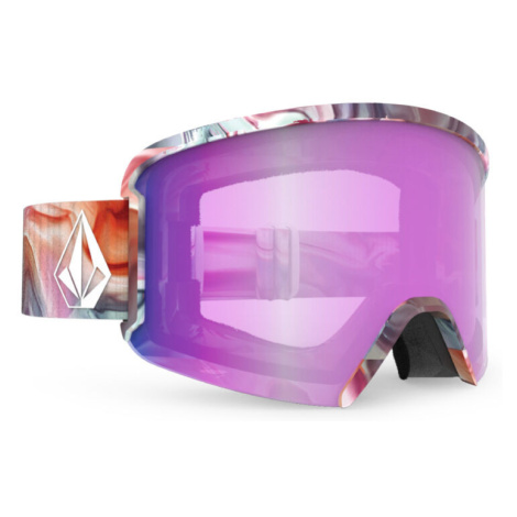 Zimní brýle Volcom Garden Nebula - EA růžová Chrome EA