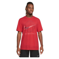 Nike DRI-FIT Pánské tričko, červená, velikost
