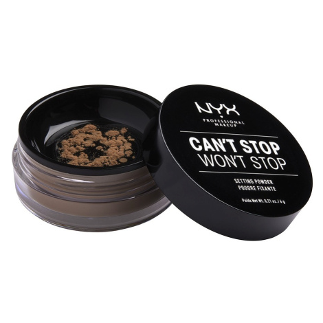 NYX Professional Makeup - Can't Stop Won't Stop Pudry 6 g č. 4 - Medium Deep