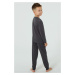 Chlapecké pyžamo Italian Fashion 140D Dog - bavlna Tmavě šedá