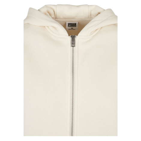 Ladies Short Oversized Zip Jacket - whitesand Urban Classics