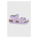 Dětské sandály Birkenstock fialová barva