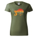 DOBRÝ TRIKO Dámské tričko s potiskem k narozeninám 30 let myslivost Barva: Petrolejová