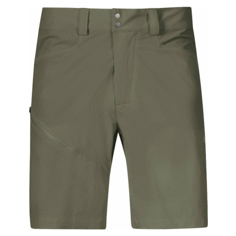Bergans Vandre Light Softshell Shorts Men Green Mud Outdoorové šortky