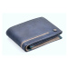 SEGALI Pánská kožená peněženka 27301152007 modrá