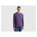 Benetton, Crew Neck Sweater In 100% Cotton