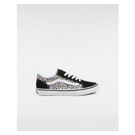 VANS Youth Kids Old Skool Shoes Youth Black, Size