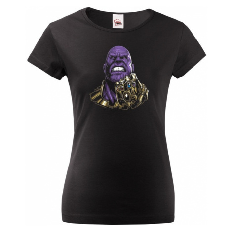 Dámské tričko Thanos marvel  pro fanoušky BezvaTriko
