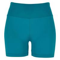 Ladies Recycled High Waist Cycle Hot Pants - watergreen