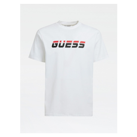 Pánské tričko s krátkým rukávem bílá model 15795441 - Guess