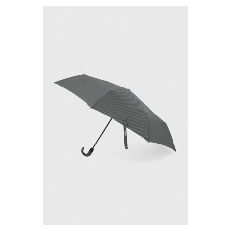 Deštník Moschino šedá barva, 8509 TOPLESSA