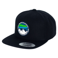 Kšiltovka Meatfly Flanker Snapback, modrá Mountain/černá