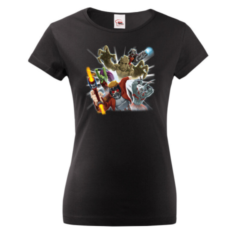 Dámské tričko s potiskem Marvel postavy - ideální dárek pro fanoušky Marvel BezvaTriko