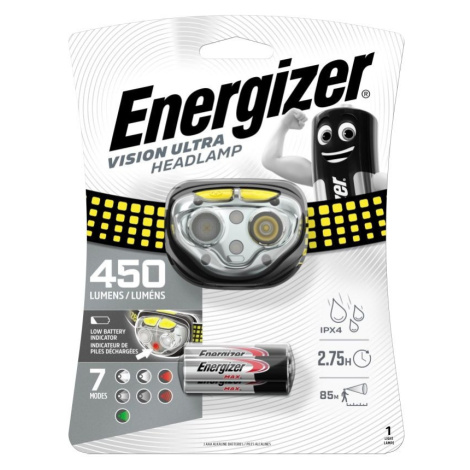 Energizer Headlight Vision Ultra 450lm 3xAAA svítilna 1 ks