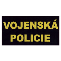 Nášivka: VOJENSKÁ POLICIE [120 x 050 mm - malá]