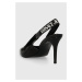 Lodičky Versace Jeans Couture Scarlett černá barva, 76VA3S52 ZS539 899