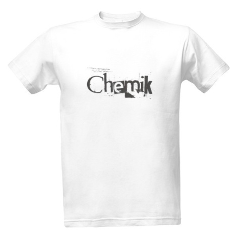 Pánské tričko Chemik - nápis