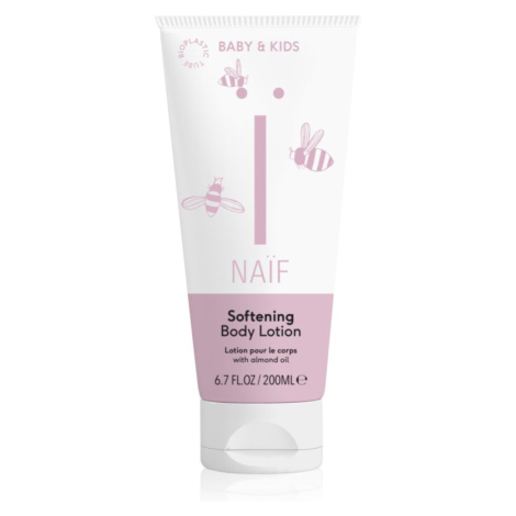 Naif Baby & Kids Softening Body Lotion zjemňující tělové mléko pro děti 200 ml