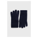 Vlněné rukavice Polo Ralph Lauren pánské, tmavomodrá barva