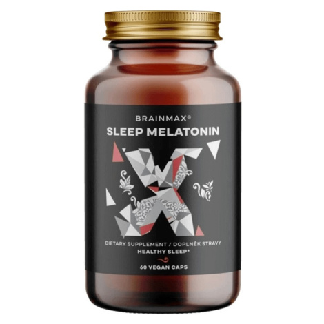 BrainMax Sleep Melatonin 60 rostlinných kapslí