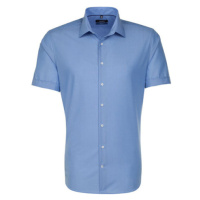 Seidensticker Pánská popelínová košile SN021001 Mid Blue