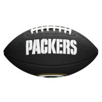 Wilson MINI NFL TEAM SOFT TOUCH FB BL GB Mini míč na americký fotbal, černá, velikost