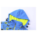 Chlapecká softshellová bunda, zateplená KUGO HK5603, modrá Barva: Modrá