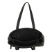 Beagles Černá kabelka na rameno se vzorovaným ramínkem „Malaga“
