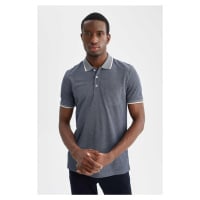 DEFACTO Regular Fit Polo Neck Short Sleeve T-Shirt