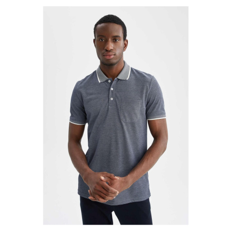 DEFACTO Regular Fit Polo Neck Short Sleeve T-Shirt