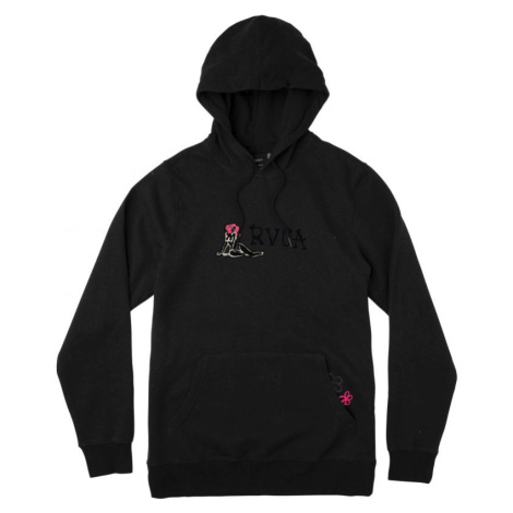 MIKINA RVCA OBLOW HOODIE - černá