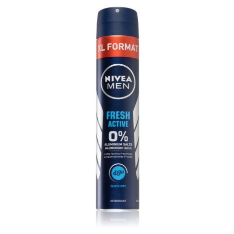 Nivea Men Fresh Active deodorant ve spreji pro muže 200 ml