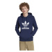 ADIDAS ORIGINALS-TREFOIL HOODY-IM4496-night indigo Modrá