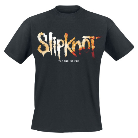 Slipknot The End, So Far Logo Tričko černá