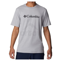 Tričko Columbia CC Basic Logo™ hort leeve M - šedá