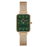 DANIEL WELLINGTON Quadro Pressed Mesh Rose gold/Green